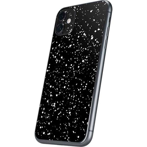 Black Speckle iPhone 11 Skin